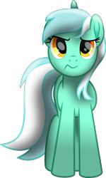 Size: 6857x11452 | Tagged: safe, artist:php178, derpibooru exclusive, lyra heartstrings, pony, unicorn, g4, suited for success, .svg available, :s, absurd resolution, closed mouth, colored pupils, female, inkscape, looking at something, looking up, mare, movie accurate, moviefied, shading, show moviefied, simple background, solo, svg, transparent background, unimpressed, vector, wavy mouth