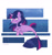 Size: 1024x1094 | Tagged: safe, artist:xxparadoxponyxx, twilight sparkle, merpony, pony, seapony (g4), unicorn, g4, blushing, cute, dorsal fin, female, fish tail, flowing mane, flowing tail, horn, ocean, seaponified, seapony twilight, simple background, smiling, solo, species swap, tail, underwater, water