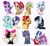 Size: 2048x1868 | Tagged: safe, artist:hosikawa, bon bon, boulder (g4), coco pommel, coloratura, granny smith, lyra heartstrings, maud pie, princess cadance, princess flurry heart, shining armor, songbird serenade, starlight glimmer, sunset shimmer, sweetie drops, alicorn, earth pony, pegasus, pony, unicorn, g4, my little pony: the movie, baby, baby pony, bust, evil grin, eyes closed, female, grin, male, mare, open mouth, open smile, rock, simple background, smiling, stallion, white background, young granny smith, younger