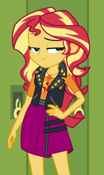 Size: 492x825 | Tagged: safe, screencap, sunset shimmer, equestria girls, equestria girls specials, g4, my little pony equestria girls: better together, my little pony equestria girls: forgotten friendship, cropped, female, geode of empathy, magical geodes, solo