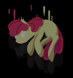 Size: 1280x1369 | Tagged: safe, artist:twishies, apple bloom, earth pony, pony, g4, blank eyes, female, filly, solo
