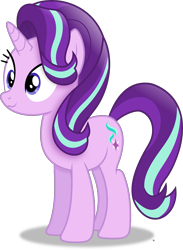 Size: 3575x4887 | Tagged: safe, artist:anime-equestria, starlight glimmer, pony, unicorn, g4, :3, absurd resolution, cute, female, glimmerbetes, horn, mare, simple background, smiling, solo, transparent background, vector