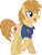 Size: 584x765 | Tagged: safe, artist:pegasski, artist:ponybasesrus, oc, oc only, earth pony, pony, g4, base used, clothes, earth pony oc, male, open mouth, open smile, raised hoof, smiling, solo, stallion