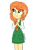 Size: 1096x1400 | Tagged: safe, artist:skyfallfrost, oc, oc only, oc:daisy dollap, equestria girls, g4, clothes, dress, female, shirt, simple background, solo, transparent background