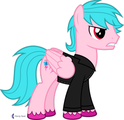 Size: 4114x4000 | Tagged: safe, alternate version, artist:parclytaxel, artist:starponys87, oc, oc only, oc:fireshy, pegasus, pony, .svg available, absurd resolution, angry, asperger's syndrome, autism, autism spectrum disorder, clothes, gritted teeth, jacket, leaning, male, monthly reward, neurodivergent, pegasus oc, simple background, solo, stallion, transparent background, unshorn fetlocks, vector