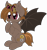 Size: 3835x4065 | Tagged: safe, artist:beigedraws, oc, oc only, bat pony, pony, bat pony oc, high res, simple background, sitting, solo, transparent background