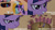 Size: 1280x720 | Tagged: safe, edit, edited screencap, editor:quoterific, screencap, twilight sparkle, pony, unicorn, g4, season 2, secret of my excess, book, bookshelf, eyes closed, female, golden oaks library, magic, mare, scrunchy face, smiling, solo, telekinesis, unicorn twilight