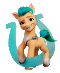 Size: 697x852 | Tagged: safe, hitch trailblazer, earth pony, pony, g5, my little pony: a new generation, official, cutie mark, dreamworks face, looking at you, male, simple background, solo, stallion, transparent background