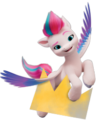 Size: 680x813 | Tagged: safe, zipp storm, pegasus, pony, g5, my little pony: a new generation, official, cutie mark, female, looking at you, mare, simple background, solo, transparent background