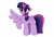 Size: 4096x2818 | Tagged: safe, artist:kittyrosie, twilight sparkle, alicorn, pony, g4, blushing, cute, floppy ears, raised hoof, simple background, smiling, solo, spread wings, twiabetes, twiggles, twilight sparkle (alicorn), wave, white background, wing hands, wings