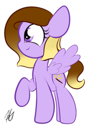 Size: 754x1042 | Tagged: safe, artist:sugarcloud12, oc, oc only, oc:hazel blossom, pegasus, pony, female, mare, simple background, solo, transparent background