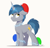 Size: 2000x1921 | Tagged: safe, artist:arcane-thunder, oc, oc only, oc:arcane thunder, pony, unicorn, annoyed, atg 2021, balloon, floppy ears, male, newbie artist training grounds, simple background, solo, stallion, static, static electricity, white background