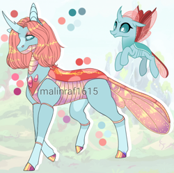 Size: 760x757 | Tagged: safe, artist:malinraf1615, ocellus, changedling, changeling, g4, solo