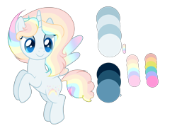 Size: 4504x3264 | Tagged: safe, artist:lightglowmagicalyt, oc, oc only, oc:surprise's rainbow, alicorn, pony, colored wings, female, gradient wings, magical lesbian spawn, mare, multicolored wings, offspring, parent:pinkie pie, parent:rainbow dash, parents:pinkiedash, rainbow wings, solo, wings