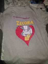Size: 3000x4000 | Tagged: safe, earth pony, pony, zebra, clothes, shirt, t-shirt