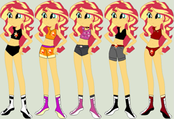 Size: 821x564 | Tagged: safe, artist:jadeharmony, sunset shimmer, equestria girls, g4