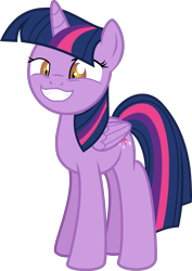 Size: 3136x4430 | Tagged: safe, artist:agrol, artist:php178, derpibooru exclusive, twilight sparkle, alicorn, pony, the princess of evil, g4, .svg available, adoracreepy, creepy, creepy eyes, creepy smile, cute, cute little fangs, evil eyes, evil side, evil smile, fangs, female, folded wings, full body, grin, gritted teeth, hypnotic, mare, plotting, plotting your demise, possessed, pure unfiltered evil, show accurate, simple background, smiling, solo, spoiler, svg, that was fast, transparent background, twilight sparkle (alicorn), twilight sparkle's cutie mark, vector, wide grin, wide smile, wings