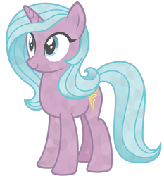 Size: 2800x3000 | Tagged: safe, artist:cheezedoodle96, derpibooru exclusive, edit, idw, vector edit, radiant hope, crystal pony, pony, unicorn, g4, clothes, crystallized, female, high res, idw showified, inkscape, mare, see-through, simple background, solo, transparent background, vector