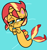 Size: 686x736 | Tagged: safe, artist:jadeharmony, sunset shimmer, pony, seapony (g4), unicorn, g4, g4.5, my little pony: pony life, dorsal fin, female, fish tail, flowing tail, g4 to g4.5, green eyes, horn, seaponified, seapony sunset, slit pupils, smiling, smugset shimmer, solo, species swap, tail, underwater, water