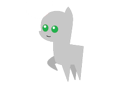 Size: 620x451 | Tagged: safe, artist:jared33, pony, base, green eyes, pointy ponies, solo