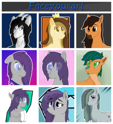 Size: 3000x3308 | Tagged: safe, artist:autumnsfur, marble pie, oc, oc:glitter stone, earth pony, pony, anthro, g4, anthro with ponies, bust, clothes, colored, earth pony oc, female, high res, male, mare, stallion