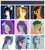 Size: 3000x3308 | Tagged: safe, artist:autumnsfur, marble pie, oc, oc:glitter stone, earth pony, pony, anthro, g4, anthro with ponies, bust, clothes, colored, earth pony oc, female, high res, male, mare, ponysona, stallion