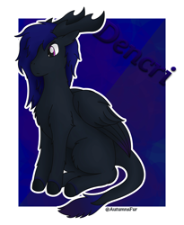Size: 4230x5157 | Tagged: safe, artist:autumnsfur, oc, oc only, dracony, dragon, hybrid, abstract background, solo