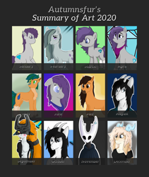 Size: 4619x5463 | Tagged: safe, artist:autumnsfur, marble pie, oc, oc:glitter stone, earth pony, pony, anthro, g4, anthro with ponies, bust, clothes, colored, earth pony oc, female, male, mare, neckerchief, stallion