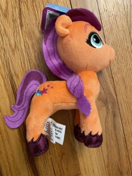 Size: 3024x4032 | Tagged: safe, photographer:errant_harpy, sunny starscout, earth pony, pony, g5, my little pony: a new generation, female, irl, mare, photo, plushie, toy