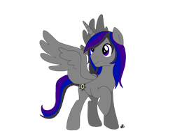 Size: 1280x960 | Tagged: safe, artist:reececup11, oc, oc only, oc:prince eclipse, alicorn, pony, male, simple background, solo, stallion, transparent background