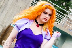 Size: 1000x667 | Tagged: safe, artist:littleprofessorproductions, artist:shelbeanie, adagio dazzle, human, equestria girls, g4, clothes, cosplay, costume, facebook, irl, irl human, photo