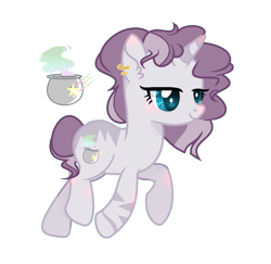 Size: 1052x1024 | Tagged: safe, artist:moonnightshadow-mlp, oc, oc only, hybrid, pony, zony, base used, female, magical lesbian spawn, offspring, parent:saffron masala, parent:zecora, simple background, solo, transparent background