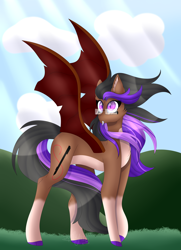 Size: 5800x8000 | Tagged: safe, artist:unknownartist20, oc, oc only, bat pony, pony, absurd resolution, female, mare, solo