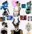 Size: 2472x2662 | Tagged: safe, artist:citi, screencap, cozy glow, discord, king sombra, lord tirek, nightmare moon, queen chrysalis, human, a canterlot wedding, friendship is magic, g4, school raze, the crystal empire, the return of harmony, twilight's kingdom, antagonist, clothes, crown, dark skin, dress, female, high res, horn, horned humanization, humanized, jewelry, male, regalia, scene interpretation, screencap reference, umbrella