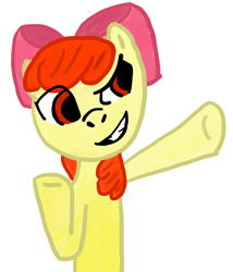 Size: 960x1124 | Tagged: safe, artist:black-sp0t, apple bloom, earth pony, pony, g4, female, filly, solo