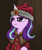 Size: 1428x1719 | Tagged: safe, artist:t72b, starlight glimmer, pony, unicorn, g4, alternate hairstyle, bust, clothes, crown, dracula, fine art parody, gem, hat, historical roleplay starlight, jewelry, pearl, portrait, regalia, solo, vlad tepes