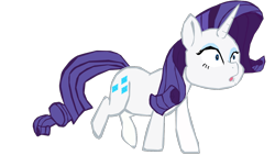 Size: 1280x721 | Tagged: safe, artist:benpictures1, artist:chedx, edit, rarity, pony, unicorn, comic:the storm kingdom, g4, my little pony: the movie, bad end, cute, female, implied tempest shadow, inkscape, mare, raribetes, shocked, shocked expression, simple background, transparent background, vector