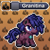 Size: 1024x1024 | Tagged: safe, artist:tony yotes, artist:yotes games, artist:yotesmark, oc, oc only, oc:granitina, earth pony, mudbray, mudsdale, pony, battle gem ponies, dreadlocks, eeveelution, pixel art, pokémon, ponymon, solo