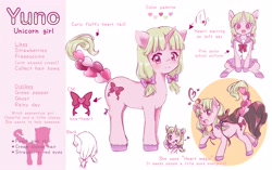 Size: 3696x2314 | Tagged: safe, artist:moh_mlp2, oc, oc:yuno, pony, unicorn, clothes, dress, female, high res, mare, reference sheet