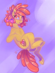 Size: 768x1024 | Tagged: safe, artist:hobochree, apple bloom, earth pony, pony, g4, alternate hairstyle, dreadlocks, female, filly, freckles, solo