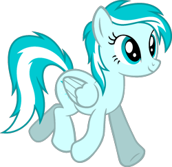 Size: 1276x1245 | Tagged: safe, artist:pegasski, oc, oc only, oc:ocean comet, pegasus, pony, g4, base used, female, mare, simple background, solo, transparent background