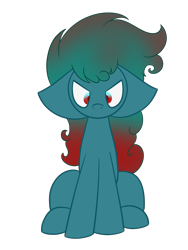 Size: 1500x1999 | Tagged: safe, artist:derpy_the_duck, oc, oc only, oc:dark aurora, earth pony, pony, solo