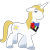 Size: 894x894 | Tagged: safe, artist:peachspices, edit, vector edit, prince blueblood, pony, unicorn, g4, bedroom eyes, flower, lidded eyes, male, rose, simple background, solo, stallion, transparent background, unshorn fetlocks, vector