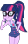 Size: 1024x1622 | Tagged: safe, artist:emeraldblast63, sci-twi, twilight sparkle, equestria girls, equestria girls series, forgotten friendship, g4, bare shoulders, clothes, female, glasses, legs together, one-piece swimsuit, sci-twi swimsuit, simple background, sleeveless, solo, swimsuit, transparent background, vector