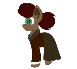Size: 1999x1800 | Tagged: safe, artist:derpy_the_duck, oc, oc only, oc:the multiverse keeper, earth pony, pony, clothes, simple background, solo, transparent background