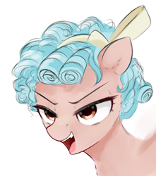 Size: 594x671 | Tagged: safe, artist:some_ponu, cozy glow, pegasus, pony, g4, female, filly, open mouth, solo
