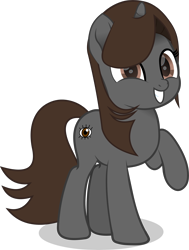Size: 4500x5966 | Tagged: safe, artist:mrvector, oc, oc only, oc:sonata, pony, unicorn, elements of justice, turnabout storm, absurd resolution, ace attorney, cute, female, mare, movie accurate, simple background, smiling, solo, transparent background, vector