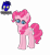 Size: 3840x4154 | Tagged: safe, artist:damlanil, pinkie pie, earth pony, pony, g4, cute, diapinkes, eyeshadow, female, happy, looking at you, makeup, mare, shine, shiny mane, simple background, smiling, solo, transparent background, vector