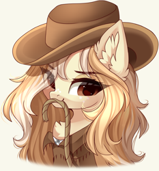 Size: 2900x3106 | Tagged: safe, artist:airiniblock, oc, oc only, earth pony, pony, rcf community, bust, ear fluff, high res, portrait, solo