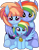 Size: 6312x8041 | Tagged: safe, artist:cyanlightning, bow hothoof, rainbow dash, windy whistles, pegasus, pony, g4, .svg available, absurd resolution, bowabetes, clothes, cute, dashabetes, ear fluff, ear piercing, earring, family, father and child, father and daughter, fatherly love, female, filly, filly rainbow dash, folded wings, happy, hug, husband and wife, jewelry, looking at you, male, mare, medal, mother and child, mother and daughter, motherly love, parent and child, piercing, ship:windyhoof, shipping, simple background, smiling, spread wings, stallion, straight, transparent background, trio, vector, windybetes, winghug, wings, young, younger